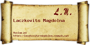 Laczkovits Magdolna névjegykártya